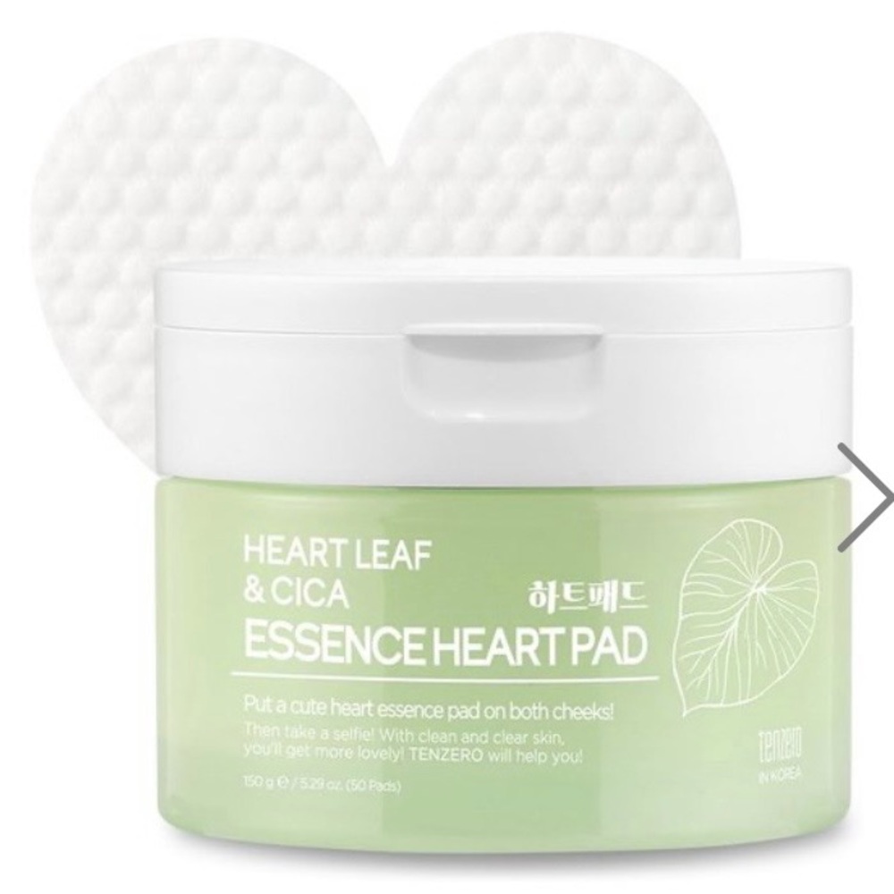 Tenzero Heart Leaf & Cica Essence Heart Pad